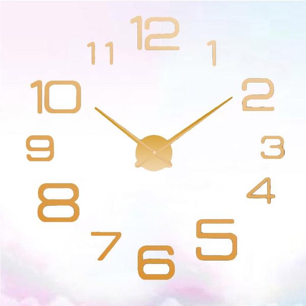 wall clocks 1pc 3d diy clock digital acrylic hanging for living room office without battery golden
wall clocks 1pc 3d diy clock digital acrylic hanging for living room office without battery golden