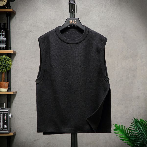 2021 new inverno slido camisola colete masculino moda lado diviso o-pescoo sem mangas coletes simples todos os jogos de malha pullovers lvvl, White;black
2021 new inverno slido camisola colete masculino moda lado diviso o-pescoo sem mangas coletes simples todos os jogos de malha pullovers lvvl, White;black