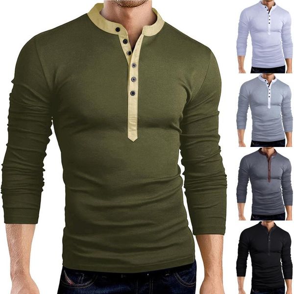 men's t-shirts hirigin autumn thin blouse 2021 mens slim fit v neck long sleeve muscle tee shirt casual henley shirts solid color, White;black
men's t-shirts hirigin autumn thin blouse 2021 mens slim fit v neck long sleeve muscle tee shirt casual henley shirts solid color, White;black