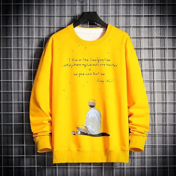 men's hoodies & sweatshirts harajuku mens letter printed men 2021 hip hop sweatshirt streetwear fashion pullover male casual, Black
men's hoodies & sweatshirts harajuku mens letter printed men 2021 hip hop sweatshirt streetwear fashion pullover male casual, Black
