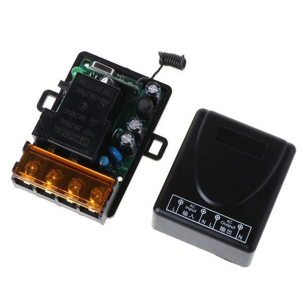 smart home control wireless rf remote switch ac 60v-280v 1ch 30a relay receiver k43b
smart home control wireless rf remote switch ac 60v-280v 1ch 30a relay receiver k43b