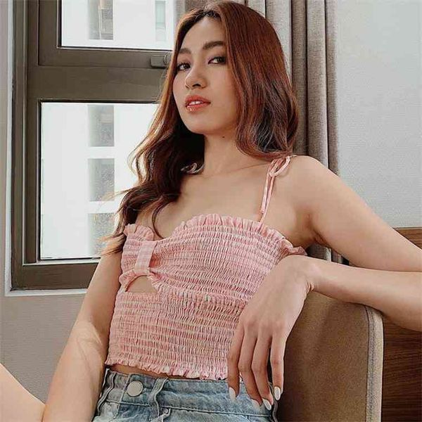 pleated hollow camisole lace up strap off shoulder crop tshirt elastic sleeveless camis 2021 beach colthes s, White
pleated hollow camisole lace up strap off shoulder crop tshirt elastic sleeveless camis 2021 beach colthes s, White