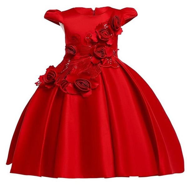 girl's dresses summer flower dress girl elegant princess wedding birthday party children child clothes clothing l5070, Red;yellow
girl's dresses summer flower dress girl elegant princess wedding birthday party children child clothes clothing l5070, Red;yellow