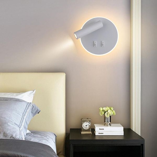 wall lamp nordic rotating lights fixture led lamps with switch 3w spotligh 6w bbacklight for living room bedroom bedside light
wall lamp nordic rotating lights fixture led lamps with switch 3w spotligh 6w bbacklight for living room bedroom bedside light