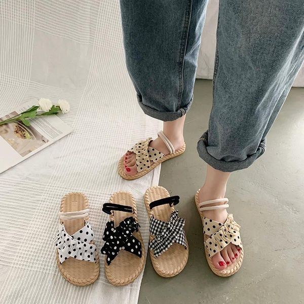slippers fairy style summer fashion versatile web celebrity outdoor comfortable soft soles two flat beach sandals, Black
slippers fairy style summer fashion versatile web celebrity outdoor comfortable soft soles two flat beach sandals, Black