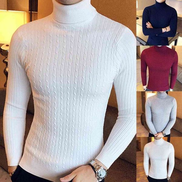 casual men winter solid color turtle neck long sleeve twist knitted slim sweater 's sweaters pullover knitwear, White;black
casual men winter solid color turtle neck long sleeve twist knitted slim sweater 's sweaters pullover knitwear, White;black
