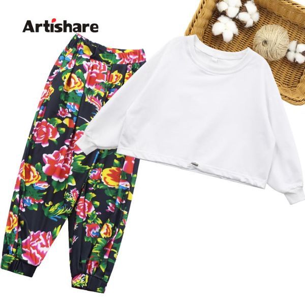 clothing sets clothes for girls tshirt + floral pants outfits summer girl casual style costumes children 6 8 10 12 14, White
clothing sets clothes for girls tshirt + floral pants outfits summer girl casual style costumes children 6 8 10 12 14, White