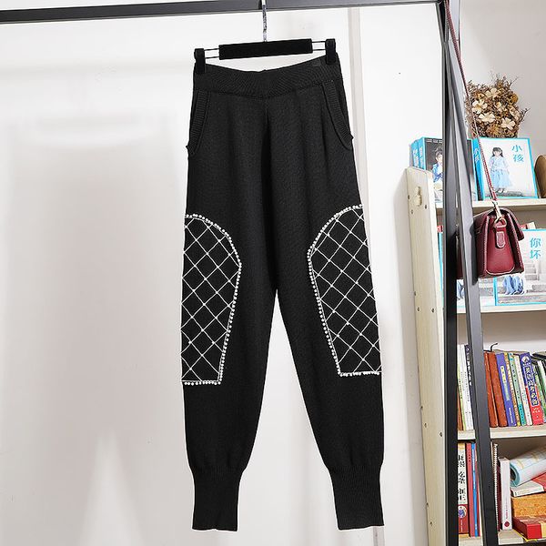 black knitting suit outfits beading pullover sweater long pants women two piece set autumn fashion knitted tracksuits female 2pc ikkv, Blue
black knitting suit outfits beading pullover sweater long pants women two piece set autumn fashion knitted tracksuits female 2pc ikkv, Blue