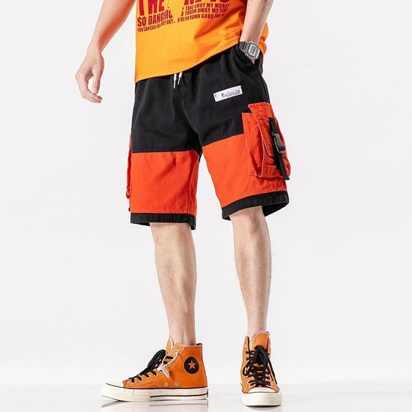 men 2021 summer hip hop streetwear pockets cargo shorts color block harajuku jogger hiphop track 5xl1, White;black
men 2021 summer hip hop streetwear pockets cargo shorts color block harajuku jogger hiphop track 5xl1, White;black