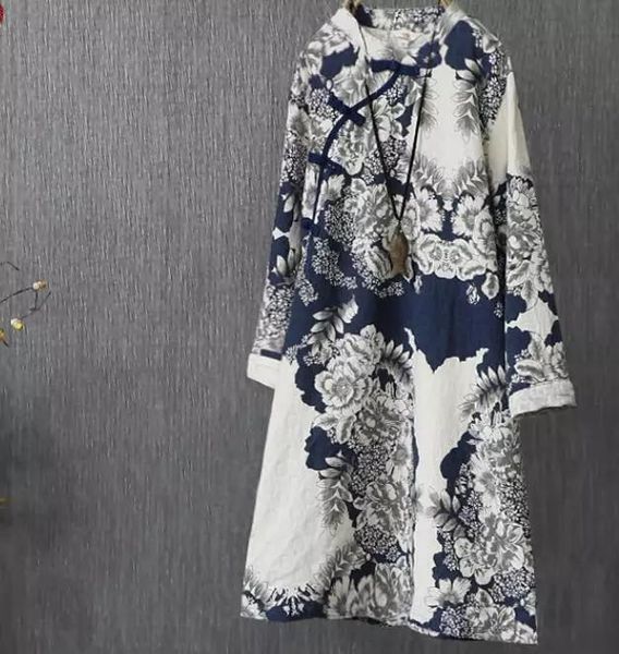casual dresses women linen dress print ink 2021 spring autumn china national cotton long sleeve plate buckles vintage loose robe, Black;gray
casual dresses women linen dress print ink 2021 spring autumn china national cotton long sleeve plate buckles vintage loose robe, Black;gray