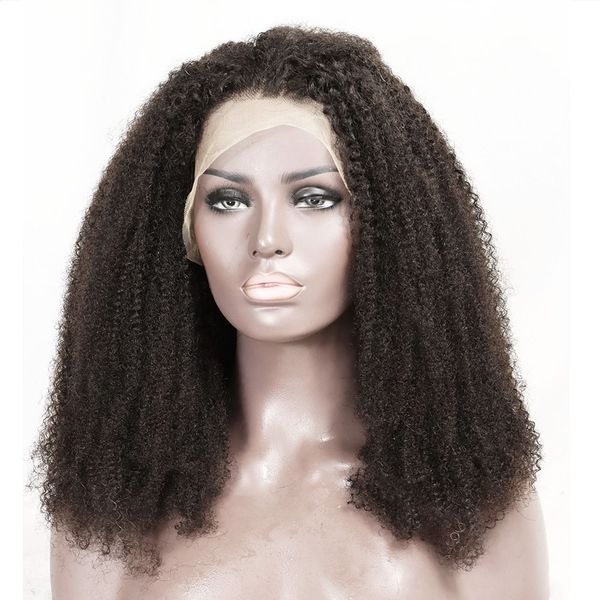 4c afro kinky curly lace front human virgin hair wigs transparent u part brazilian 360 frontal wigs for black women 150%density, Black;brown
4c afro kinky curly lace front human virgin hair wigs transparent u part brazilian 360 frontal wigs for black women 150%density, Black;brown