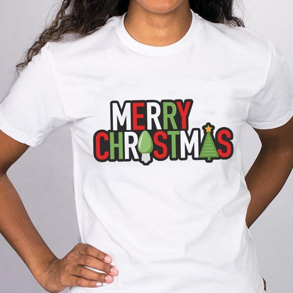 women graphic letter tree light new year happy 90s holiday merry christmas tees clothes print lady female t shirt t-shirt, White
women graphic letter tree light new year happy 90s holiday merry christmas tees clothes print lady female t shirt t-shirt, White