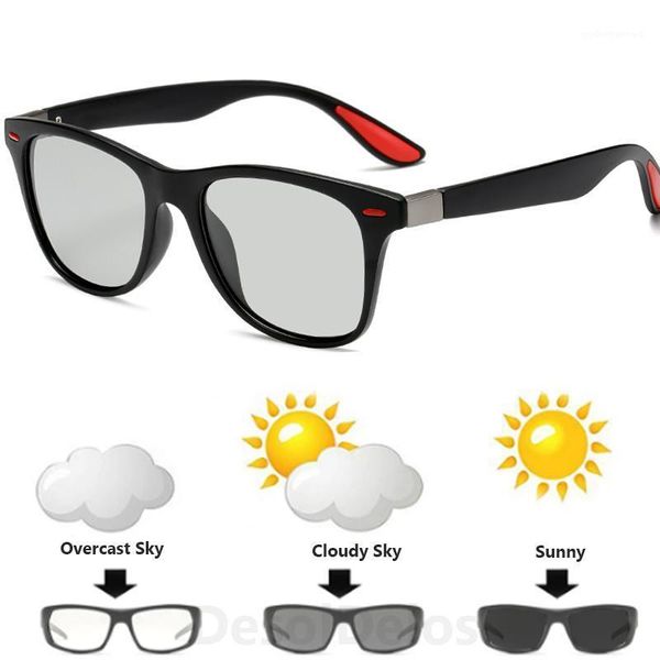 polarized pochromic sunglasses men women classic rivet discoloration driving glasses change color goggles uv400, White;black
polarized pochromic sunglasses men women classic rivet discoloration driving glasses change color goggles uv400, White;black