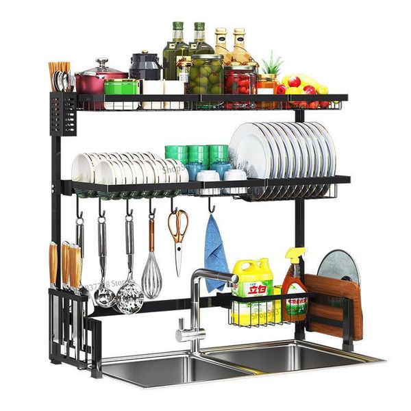 kitchen storage & organization sink rack dish knife holder 304 stainless steel drain tableware filter water
kitchen storage & organization sink rack dish knife holder 304 stainless steel drain tableware filter water