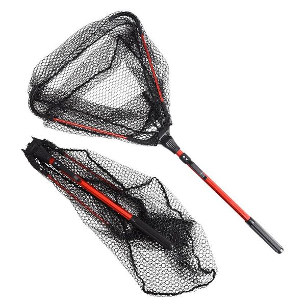 folding fishing landing net retractable soft rubber net eva mesh handle fishing nets tools fish nets tackle x433b
folding fishing landing net retractable soft rubber net eva mesh handle fishing nets tools fish nets tackle x433b