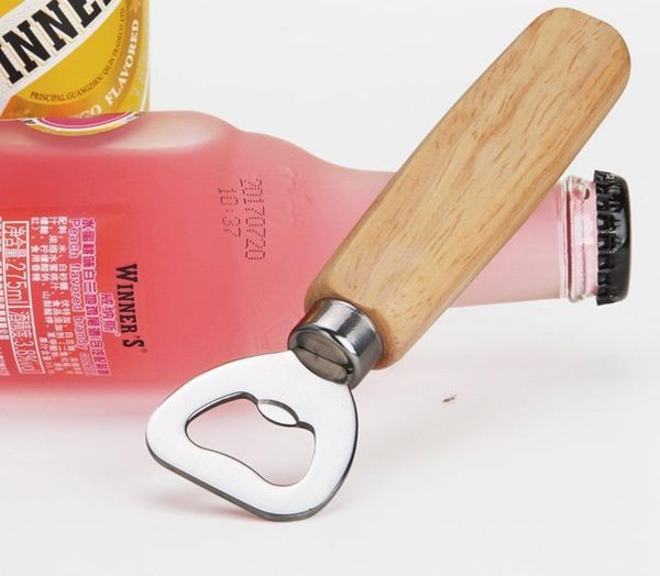100 pcs stainless steel wood handle wine beer bottle openers soda glass cap bottle opener kitchen bar tools
100 pcs stainless steel wood handle wine beer bottle openers soda glass cap bottle opener kitchen bar tools