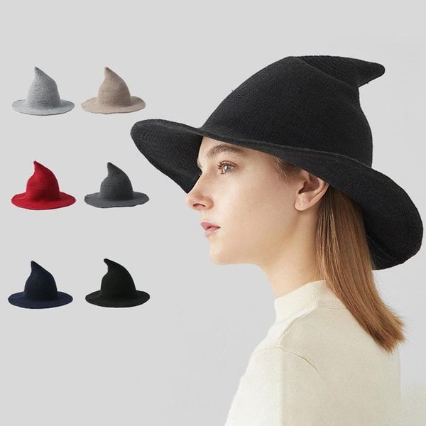 party hats 1x halloween hat witch wizard hat/m56-58cm foldable costume sharp pointed wool felt warm autumn winter cap
party hats 1x halloween hat witch wizard hat/m56-58cm foldable costume sharp pointed wool felt warm autumn winter cap