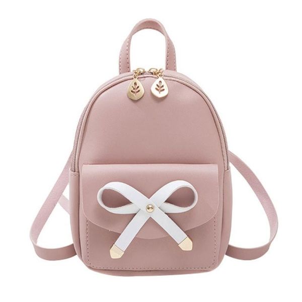 outdoor bags big bow-knot mini backpacks for women cute pink pu leather kawaii backpack teenages shoulder bag schoolbags girls female
outdoor bags big bow-knot mini backpacks for women cute pink pu leather kawaii backpack teenages shoulder bag schoolbags girls female