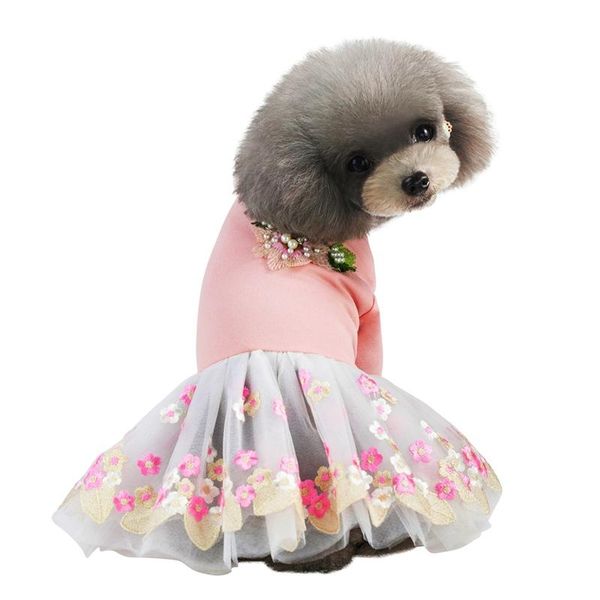 dog apparel summer dress pet clothes embroidered skirt for small dogs clothing puppy skirts tulle cat dresses
dog apparel summer dress pet clothes embroidered skirt for small dogs clothing puppy skirts tulle cat dresses