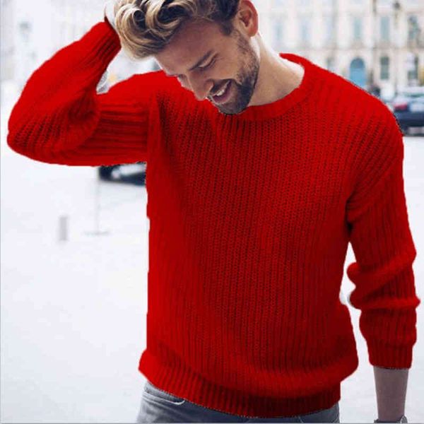 knitted pullover fashion solid warm cotton o-neck spring autumn cloth casual loose thick sweater men streetwears, White;black
knitted pullover fashion solid warm cotton o-neck spring autumn cloth casual loose thick sweater men streetwears, White;black