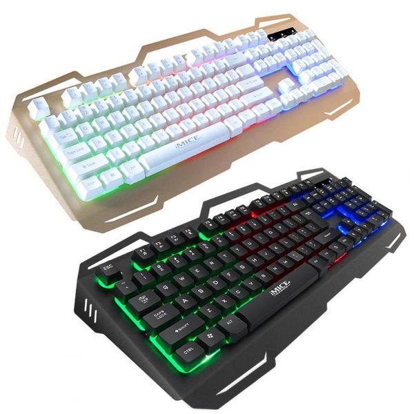 imice backlight keyboard colorful with led light computer accessories gamer keyboard with liquid diversion hole for office
imice backlight keyboard colorful with led light computer accessories gamer keyboard with liquid diversion hole for office
