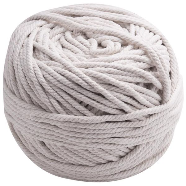 yarn 1pcs durable 4mmx100 meters natural beige white macrame cotton twisted cord rope diy home textile accessories craft, Black;white
yarn 1pcs durable 4mmx100 meters natural beige white macrame cotton twisted cord rope diy home textile accessories craft, Black;white