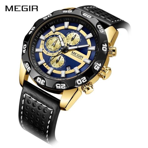 wristwatches megir men sport watch mens watches chronograph fashion calendar clock relogio masculino reloj hombre, Slivery;brown
wristwatches megir men sport watch mens watches chronograph fashion calendar clock relogio masculino reloj hombre, Slivery;brown