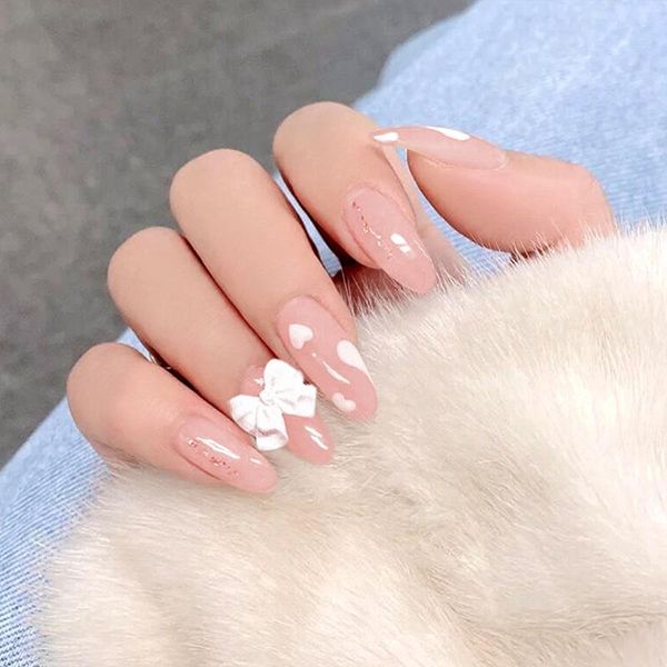 false nails 24pcs pre decorated bowknot printed patch glue type long paragraph fashion removable manicure ty, Red;gold
false nails 24pcs pre decorated bowknot printed patch glue type long paragraph fashion removable manicure ty, Red;gold