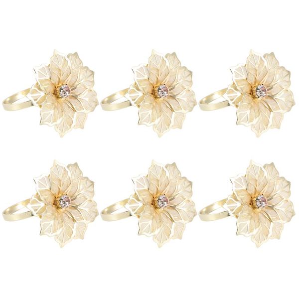 napkin rings 6pcs exquisite high-end el restaurant dedicated flower design ring mouth cloth (golden)
napkin rings 6pcs exquisite high-end el restaurant dedicated flower design ring mouth cloth (golden)
