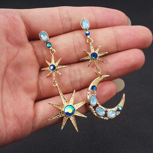 dangle & chandelier asymmetric star moon stainless steel silver needle earrings retro exquisite super immortal
dangle & chandelier asymmetric star moon stainless steel silver needle earrings retro exquisite super immortal