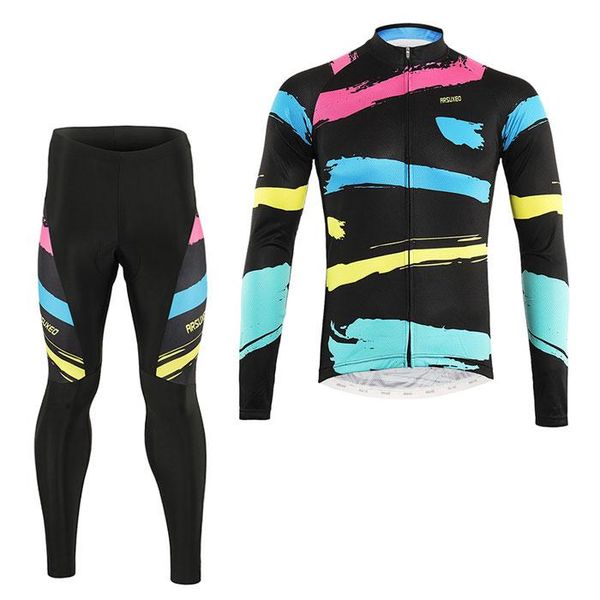 racing sets autumn long-sleeved cycling wear suit bib trousers fashion sports bicycle uniforms men's clothing, Black;blue
racing sets autumn long-sleeved cycling wear suit bib trousers fashion sports bicycle uniforms men's clothing, Black;blue