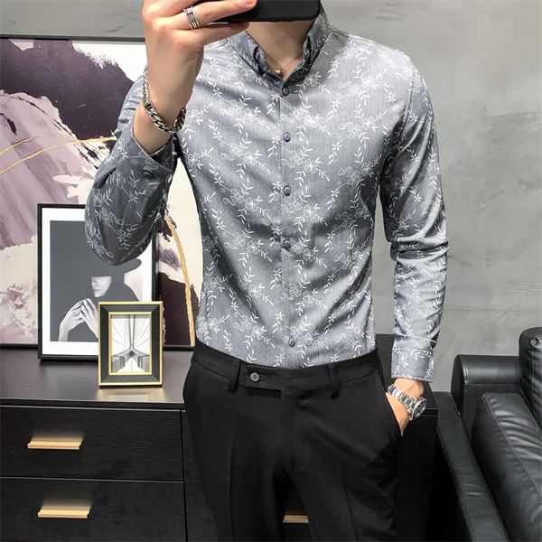 2021 new korean fingerprint shirt in the shape long casual man's all game thin fit floral shirts for men's clothes 3xl 5crc, Black;brown
2021 new korean fingerprint shirt in the shape long casual man's all game thin fit floral shirts for men's clothes 3xl 5crc, Black;brown
