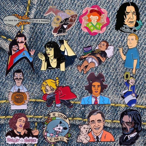 pins, brooches dz1057 anime figures cool enamel pins badge brooch backpack bag collar lapel decoration jewelry gifts for friends, Gray
pins, brooches dz1057 anime figures cool enamel pins badge brooch backpack bag collar lapel decoration jewelry gifts for friends, Gray