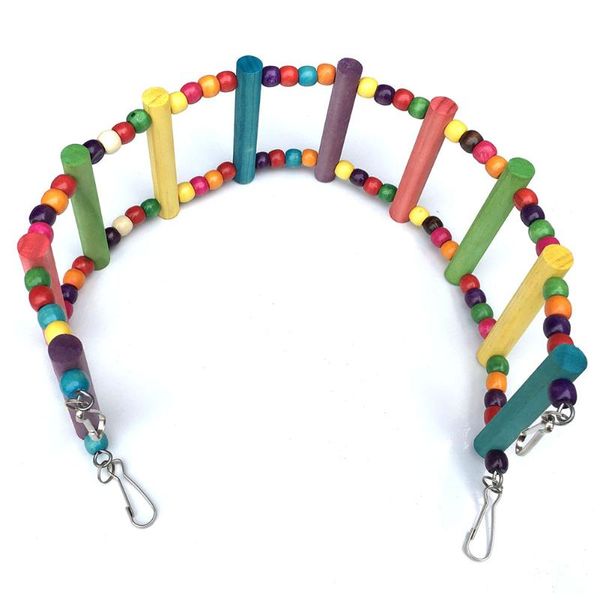 other bird supplies cute pet funny bite flexible wooden ladder swing rfid blocking parrot toy 10-stair bridge rainbow climb
other bird supplies cute pet funny bite flexible wooden ladder swing rfid blocking parrot toy 10-stair bridge rainbow climb