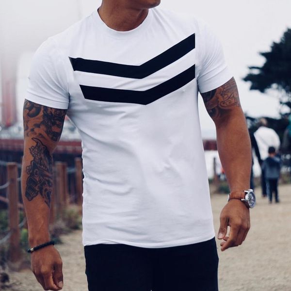 2021 new men t shirt cotton short sleeve white undershirt male solid stripe mens summer sport fitness black tshirt homme poleras lmkt, White;black
2021 new men t shirt cotton short sleeve white undershirt male solid stripe mens summer sport fitness black tshirt homme poleras lmkt, White;black