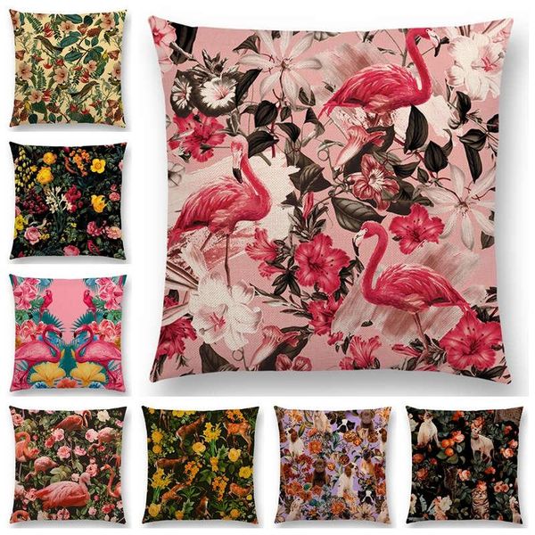 animals floral prints flamingo cat dog birds deer panther toucan tropical vintage cushion cover sofa throw pillow case
animals floral prints flamingo cat dog birds deer panther toucan tropical vintage cushion cover sofa throw pillow case