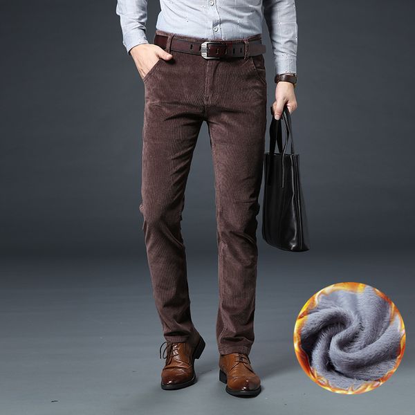 2021 new autumn winter newly fashion men jeans elastic casual business corduroy pants vintage designer smart veet warm slim trousers 1ulv, Blue
2021 new autumn winter newly fashion men jeans elastic casual business corduroy pants vintage designer smart veet warm slim trousers 1ulv, Blue