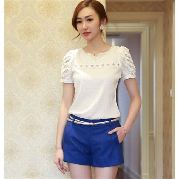 women's blouses & shirts 1pc lady blouse 2021 women lace plus size white hollow out shirt short sleeve v neck doll chiffon camisa blus
women's blouses & shirts 1pc lady blouse 2021 women lace plus size white hollow out shirt short sleeve v neck doll chiffon camisa blus