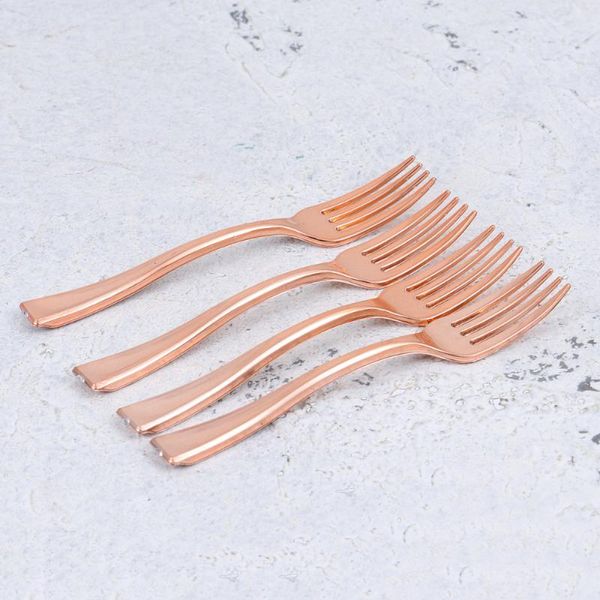 disposable flatware 24pcs mini forks fruit dessert pudding party supplies for restaurant ktv (rose gold)
disposable flatware 24pcs mini forks fruit dessert pudding party supplies for restaurant ktv (rose gold)