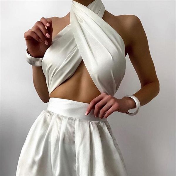 chic satin criss cross womens cami halter sleeveless backless bandage cropped mini vest bustier boob elegant lady, White
chic satin criss cross womens cami halter sleeveless backless bandage cropped mini vest bustier boob elegant lady, White