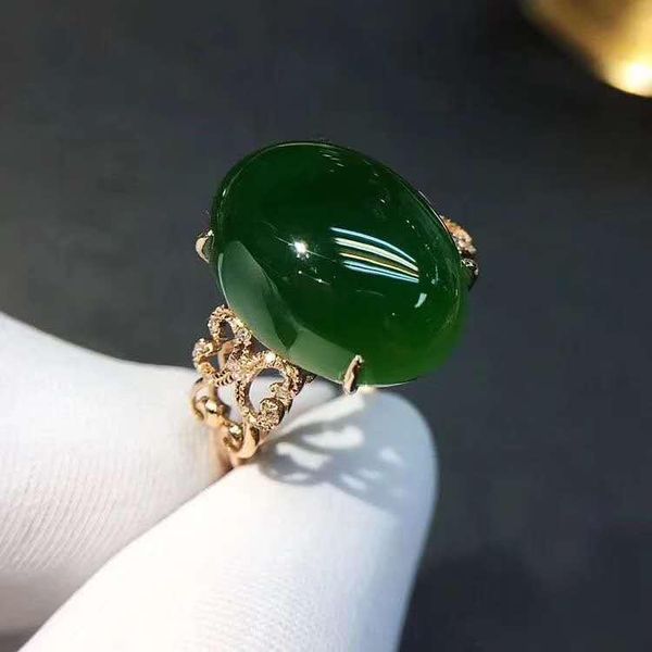 cluster rings jade ring natural and real green charm jewelry fashion woman, Golden;silver
cluster rings jade ring natural and real green charm jewelry fashion woman, Golden;silver
