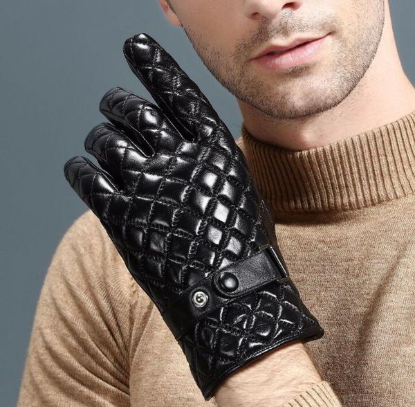 fingerless gloves autumn winter men' genuine leather thicken warm fleece lining glove male natural touch screen plaid driving r418, Blue;gray
fingerless gloves autumn winter men' genuine leather thicken warm fleece lining glove male natural touch screen plaid driving r418, Blue;gray