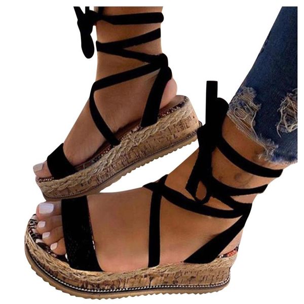dress shoes women's summer leopard cross strap lace-up open-toe wedges weave beach open toe sandals roman style 37-42, Black
dress shoes women's summer leopard cross strap lace-up open-toe wedges weave beach open toe sandals roman style 37-42, Black