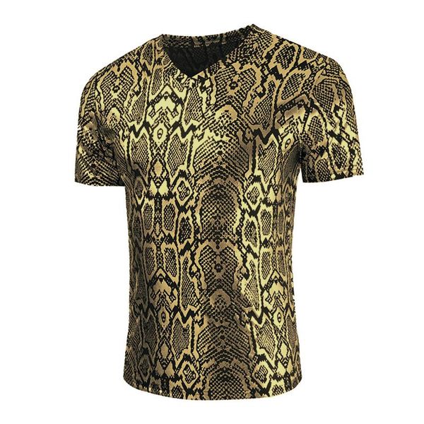 men's t-shirts gold metallic snake pattern t shirt men 2021 disco party glitter tshirts tee homme stage prom camisetas, White;black
men's t-shirts gold metallic snake pattern t shirt men 2021 disco party glitter tshirts tee homme stage prom camisetas, White;black