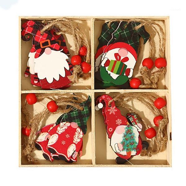 christmas decorations 1set wooden gnomes tree hanging pendant faceless doll craft ornament decor for home year 
christmas decorations 1set wooden gnomes tree hanging pendant faceless doll craft ornament decor for home year