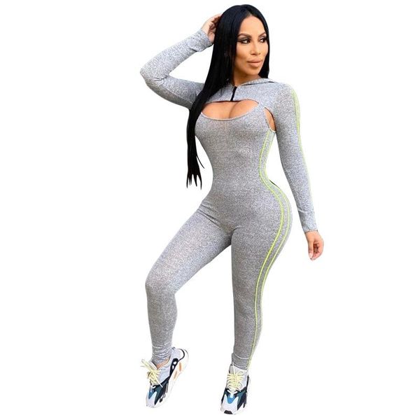 women's jumpsuits & rompers 2021 gray hollow out lady beach style full length skinny sports catsuits mp1735643, Black;white
women's jumpsuits & rompers 2021 gray hollow out lady beach style full length skinny sports catsuits mp1735643, Black;white