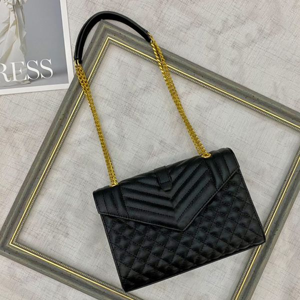 chain cross body bags flap purse handbags fashion plain genuine leather diamond lattice caviar women envelope bag ing
chain cross body bags flap purse handbags fashion plain genuine leather diamond lattice caviar women envelope bag ing