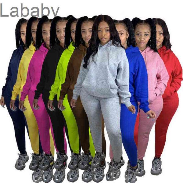 women tracksuits two pieces set designer hoodie sweater pants casual long sleeve leggings outfits solid color ladies loose autumn sportswear, Gray
women tracksuits two pieces set designer hoodie sweater pants casual long sleeve leggings outfits solid color ladies loose autumn sportswear, Gray