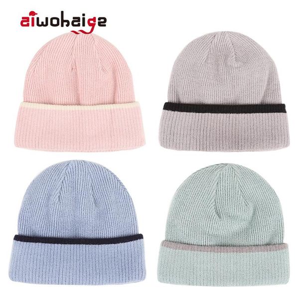 berets 2021 winter knitted hat outdoor warm and cold protection men's fashion beanie korean color matching cap, Blue;gray
berets 2021 winter knitted hat outdoor warm and cold protection men's fashion beanie korean color matching cap, Blue;gray