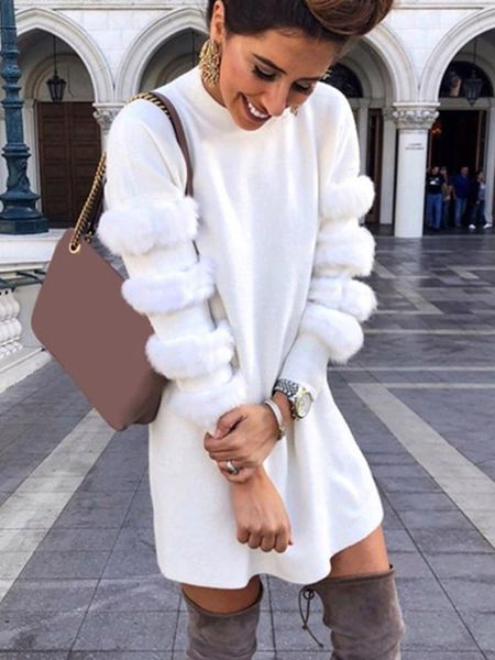 casual dresses nice winter tide women high neck jumper mini dress autumn long sleeve pullover fashion leisu, Black;gray
casual dresses nice winter tide women high neck jumper mini dress autumn long sleeve pullover fashion leisu, Black;gray